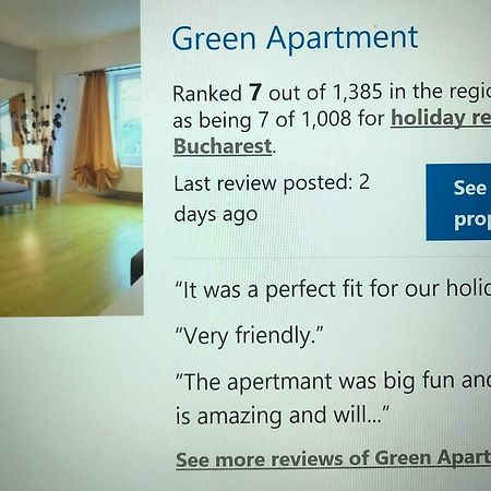 Green Apartment 6 Bucarest Extérieur photo